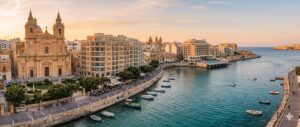 Discover Balluta Bay: Malta’s Architectural Beach
