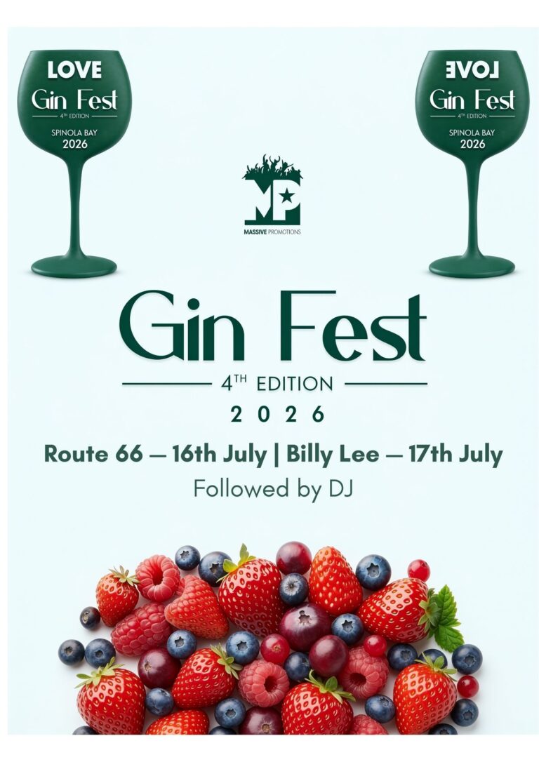 gin fest 4th edition spinola malta