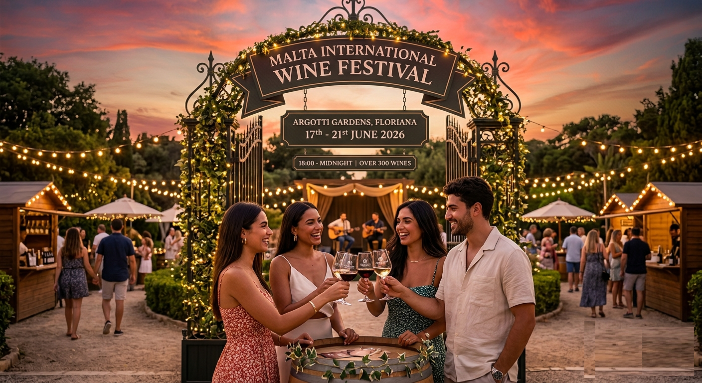 Malta International Wine Festival 2026: Everything You Need to Know