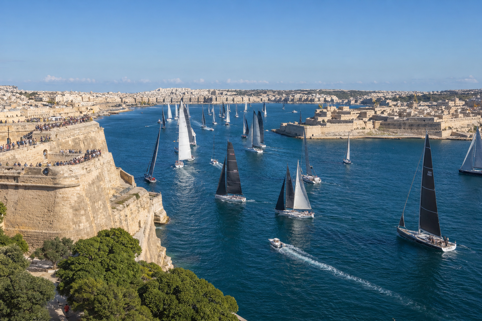 Rolex Middle Sea Race 2026: Where to Watch the Start in Valletta
