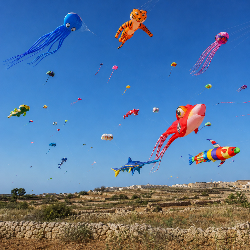 Gozo International Kite and Wind Festival 2026: Colourful Kites Over Għarb, 16 to 18 October