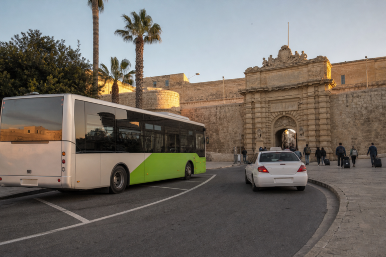 Malta Airport to Valletta: Bus, Taxi and Bolt Compared